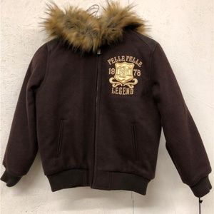 pelle pelle coats with fur hoods